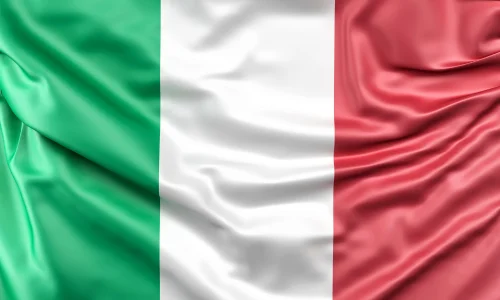 Bandera de Italia - Curso de Italiano